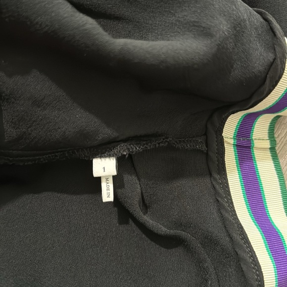 Sandro Paris Sabra Stripes Sleeveless Blouse size 1 - Picture 8 of 8